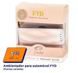 Action Ambientador para automóvel FYD promoção