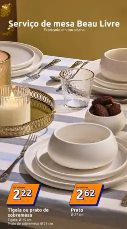 Action Tigela ou prato de sobremesa 27cm promoção