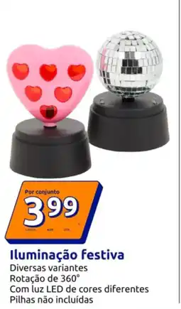 Action Iluminação festiva promoção