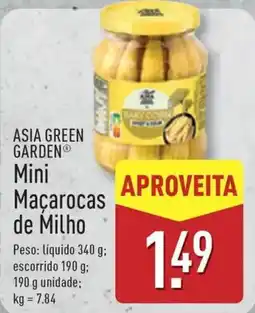 ALDI ASIA GREEN GARDEN Mini Macarocas de Milho promoção