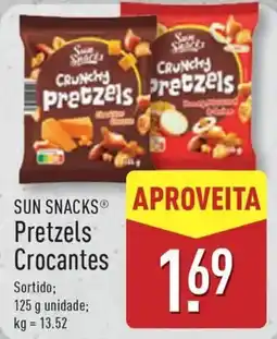 ALDI SUN SNACKS Pretzels Crocantes promoção