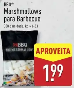 ALDI BBQ Marshmallows para Barbecue promoção