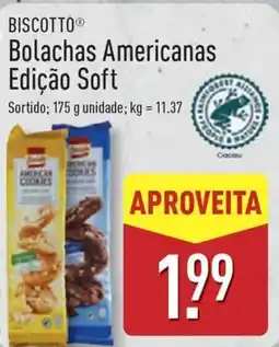 ALDI BISCOTTO Bolachas Americanas Edição Soft promoção