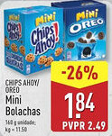ALDI CHIPS AHOY/ OREO Mini Bolachas promoção