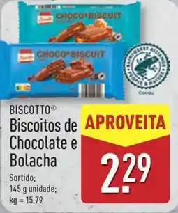 ALDI BISCOTTO Biscoitos de Chocolate e Bolacha promoção