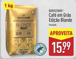 ALDI BARISSIMO Café em Grão Edição Blonde promoção