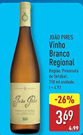 ALDI JOÃO PIRES Vinho Branco Regional promoção