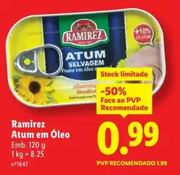 Lidl Ramirez Atum em Óleo promoção