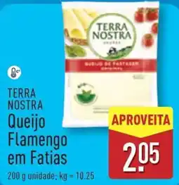 ALDI TERRA NOSTRA Queijo Flamengo em Fatias promoção