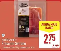ALDI PLENO SABOR Presunto Serrano promoção