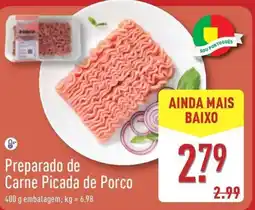 ALDI Preparado de Carne Picada de Porco promoção