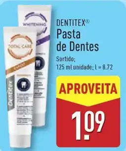 ALDI DENTITEX Pasta de Dentes promoção