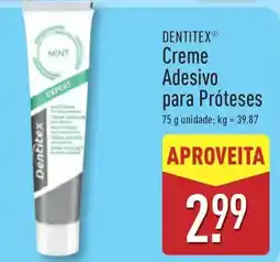 ALDI DENTITEX Creme Adesivo para Próteses promoção