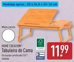 ALDI HOME CREATION Tabuleiro de Cama promoção