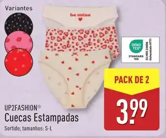 UP2FASHION Cuecas Estampadas