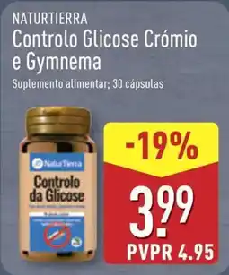 ALDI NATURTIERRA Controlo Glicose Crómio e Gymnema promoção