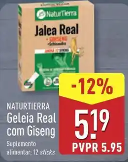 ALDI NATURTIERRA Geleia Real com Giseng promoção