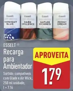 ALDI ESSELT Recarga para Ambientador promoção
