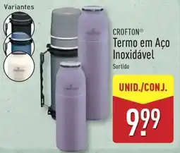 ALDI CROFTON Termo em Aço Inoxidável promoção