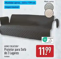 ALDI HOME CREATION Protetor para Sofá de 2 Lugares promoção