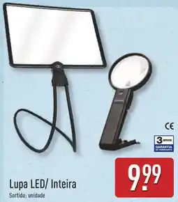 ALDI Lupa LED/ Inteira promoção