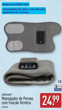 ALDI AMBIANO Massajador de Pernas com Função Térmica promoção