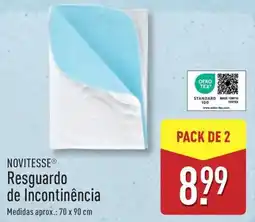 ALDI NOVITESSE Resguardo de Incontinência promoção