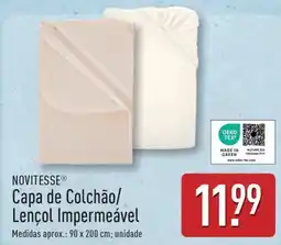 ALDI NOVITESSE Capa de Colchão/ Lençol Impermeável promoção