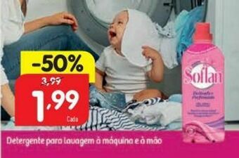 Detergente líquido soflan