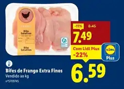 Lidl Bifes de Frango Extra Finos promoção