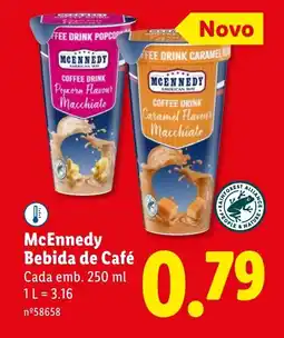Lidl McEnnedy Bebida de Café promoção