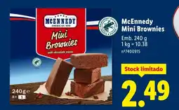 Lidl McEnnedy Mini Brownies promoção