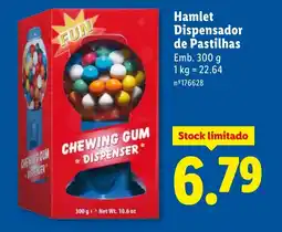 Lidl Hamlet Dispensador de Pastilhas promoção