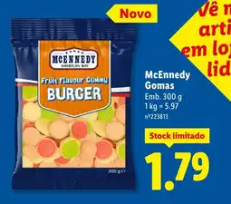 Lidl McEnnedy Gomas promoção
