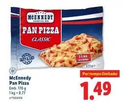 Lidl McEnnedy Pan Pizza promoção
