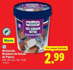 Lidl McEnnedy Bombons de Gelado de Pipoca promoção