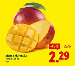 Lidl Manga Maturada promoção