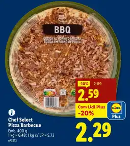 Lidl Chef Select Pizza Barbecue promoção