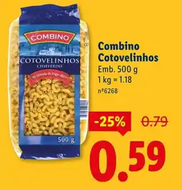 Lidl Combino Cotovelinhos promoção