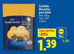 Lidl Coshida Biscoitos para Gato promoção
