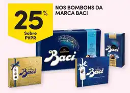 Continente Nos bombons da marca baci promoção