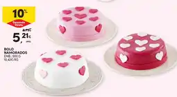 Continente Bolo namorados promoção