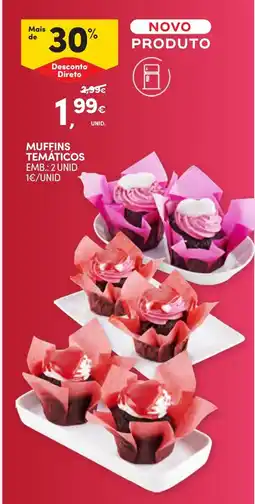 Continente Muffins temáticos promoção