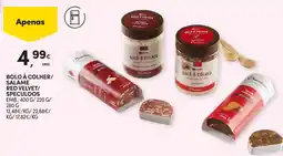 Continente Bolo à colher/ salame red velvet/ speculoos promoção