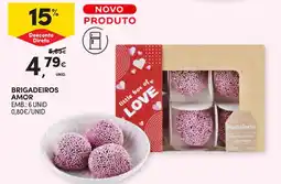 Continente Brigadeiros amor promoção