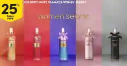 Continente Nos body mists da marca women'secret promoção