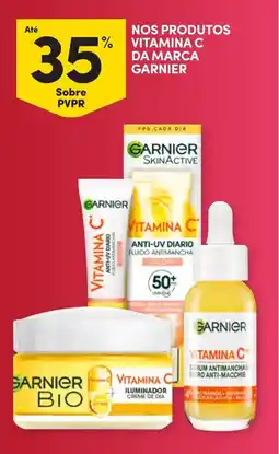 Continente Nos produtos vitamina c da marca garnier promoção