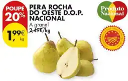 Pingo Doce Poupe pera rocha do oeste d.o.p. nacional promoção
