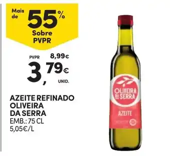Continente Azeite refinado oliveira da serra promoção