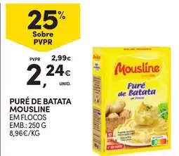 Continente Puré de batata mousline promoção